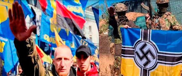La reputación nazi de los integrantes del Batallón Azov no es solo una obsesión de Rusia. / plumasatomicas.com